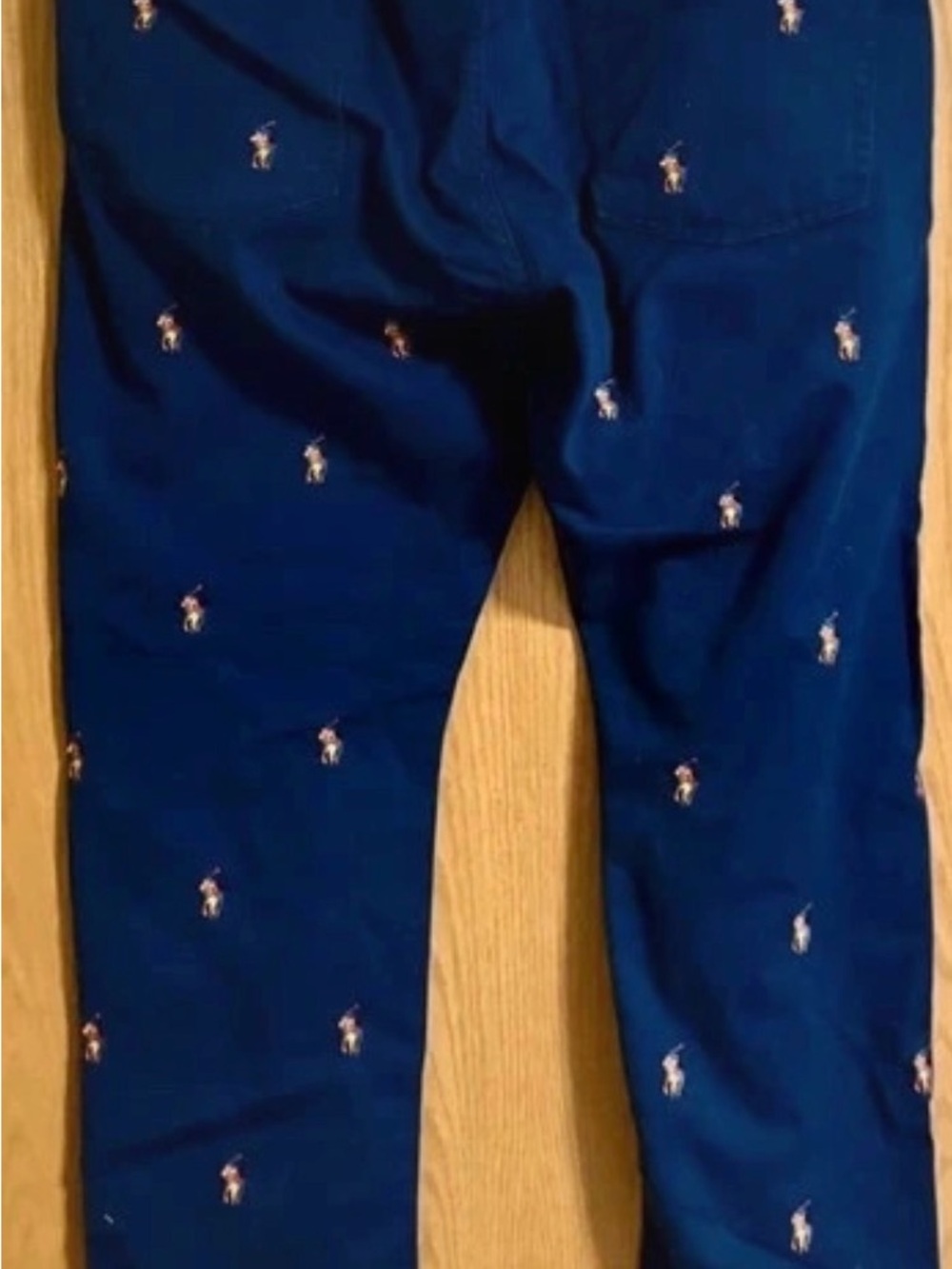 Vintage and Polo Ralph Lauren Sullivan All Over Multi Pony Logo Jeans 36x30